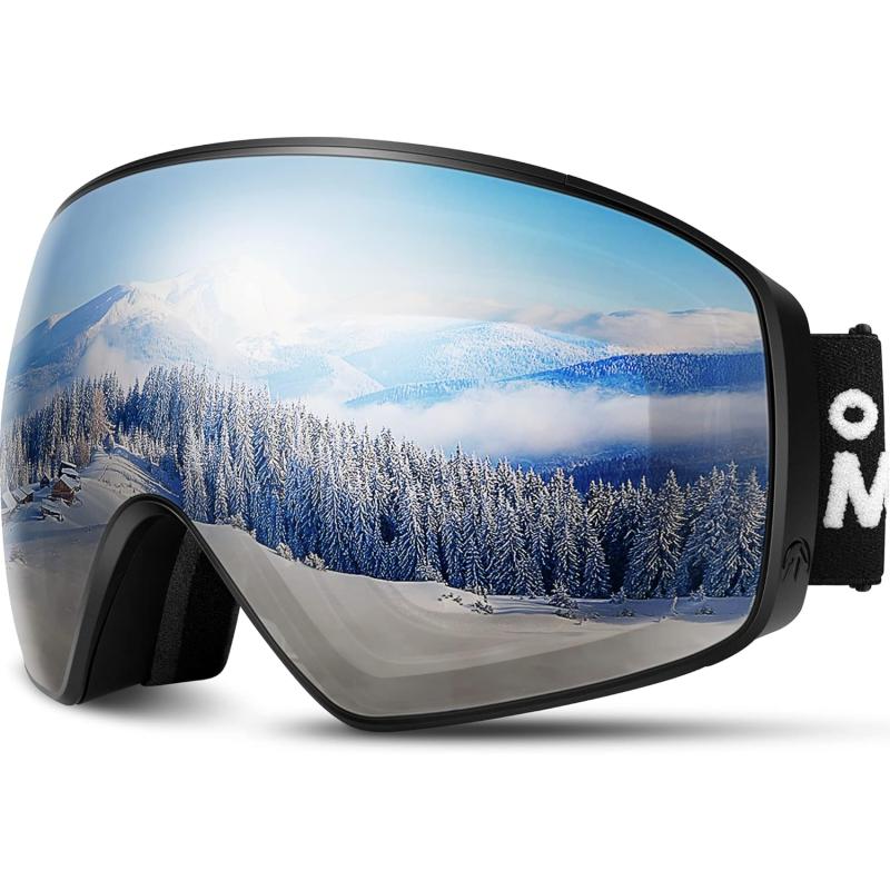 OutdoorMaster Ski Goggles Horizon – Snowboard Goggles with Ultra View ...