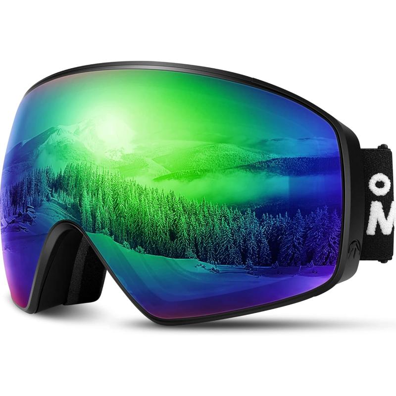 OutdoorMaster Ski Goggles Horizon – Snowboard Goggles with Ultra View ...